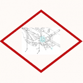 Gasket OEM 1228856 for Caterpillar