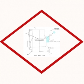 O-seal OEM 2986387 for Caterpillar