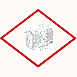 Крышка насоса OEM 7W0050 для Caterpillar