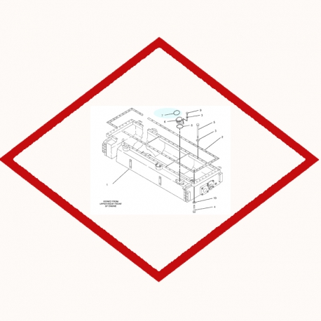 O-seal Caterpillar 6V5101