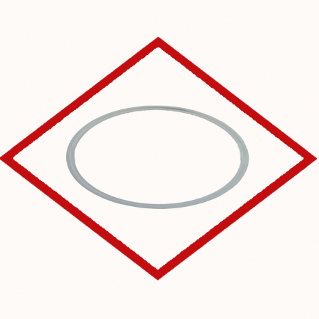 Прокладка выхлопного компенсатора 12314060 оригинал для  MWM TCG 2016 V8, V12, V16 A-B-C