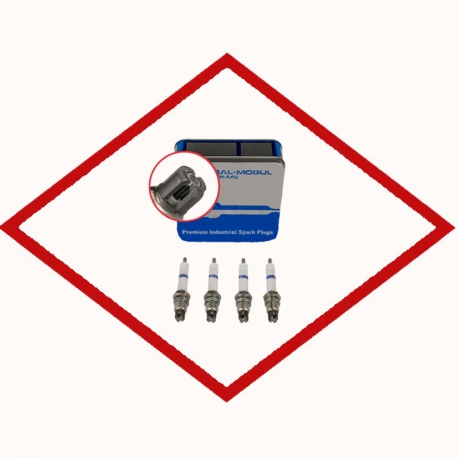 Spark plug tin (4 pcs) Jenbacher P603 - 1205634 original for Jenbacher 6 series, replaces Denso 518 - 436782