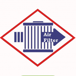 Air filter 81083040055 alternative for MAN E2842, E2848, E2876