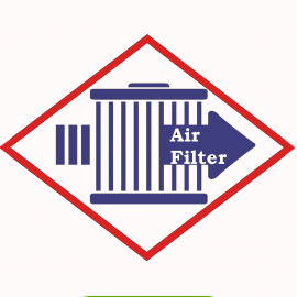 Air filter MAN 51083010016 original for engines