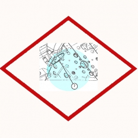 Gasket 4289129 OEM for Caterpillar