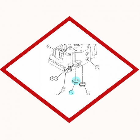 O-seal Caterpillar 1743357
