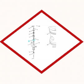Направляющая клапана Caterpillar 1916766