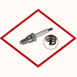 Spark plug BERU 14 R-5 BIU - Z 195 for various CHP gas engines