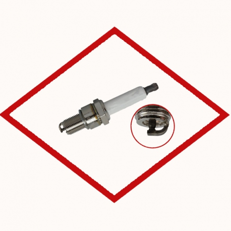 Spark plug BERU 14 R-5 BIU - Z 195 for various CHP gas engines