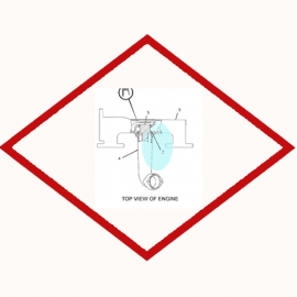 O-seal OEM 6V1454 for Caterpillar